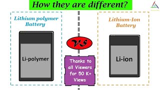 Lithium Ion Vs Lithium Polymer Batteries [upl. by Granese614]