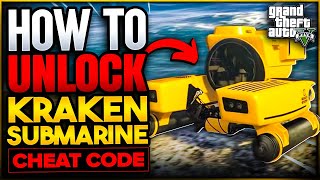 GTA 5 Kraken Sub Cheat Code Unlock  Wildlife Photography Challenge [upl. by Barbette]