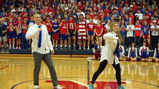 2018 Roncalli Homecoming Pep Assembly [upl. by Notsnarc836]