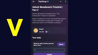 Unlock Moonbeams Potential  Part 3  TapSwap Code [upl. by Zonnya]