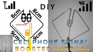 Homemade portable 4g LTE signal booster [upl. by Donnenfeld]