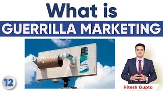 What is Guerrilla Marketing in Hindi  Guerrilla Marketing Ideas  Guerrilla Marketing Hitesh Gupta [upl. by Billye543]