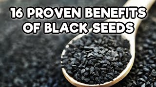 16 Proven Benefits of Black Seed Oil Nigella Sativa [upl. by Anaujal]