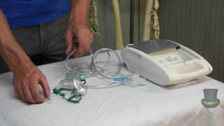 How to set up a nebulizer treatment [upl. by Eldin479]