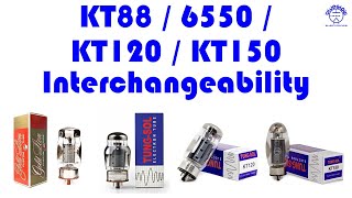 KT88 6550 KT120 KT150 Tube Interchangeability [upl. by Stenger162]