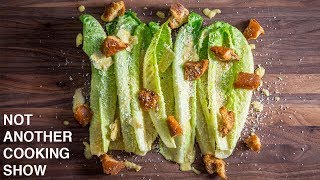 THE ORIGINAL CAESAR SALAD RECIPE [upl. by Stannwood62]