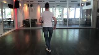 Ah Si Line Dance Tutorial deutsch [upl. by Nnahoj]