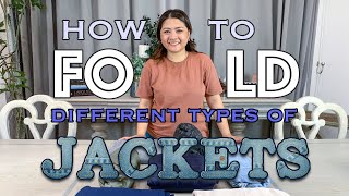 NEATIP 011 How to Fold Different Types of Jackets [upl. by Atteuqaj]