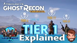 Ghost Recon Wildlands TIER 1 Explained [upl. by Enahs]