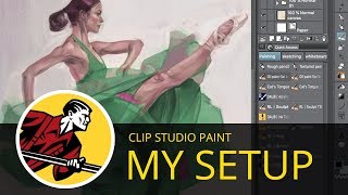 My Clip Studio Paint Setup [upl. by Marcelline]