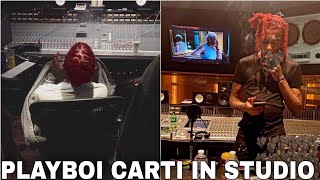 Playboi Carti In Studio [upl. by Niatirb770]