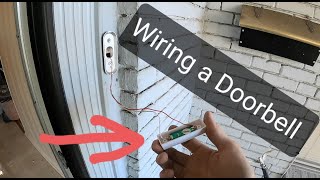 Installing a Doorbell Basic Wiring Guide [upl. by Anahsek]