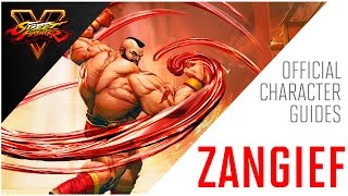 SFV Zangief Official Character Guide [upl. by Rehportsirhc312]