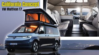 Volkswagen Multivan T7 California Concept Revealed [upl. by Jedidiah]