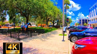 A Quick Tour of Historic Downtown Square Ocala FL 4K [upl. by Berstine]