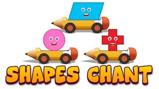 Shapes Chant  Shapes for Children  2d Shapes  Shapes Song [upl. by Annawad968]