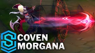 Coven Morgana Skin Spotlight  League of Legends [upl. by Ahsinam930]