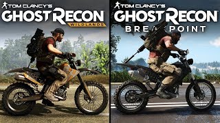 Ghost Recon Breakpoint vs Wildlands  Direct Comparison [upl. by Luhar]