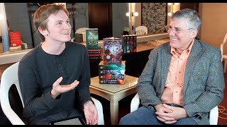 AN INTERVIEW FROM OLYMPUS  Rick Riordan amp tiernanbe [upl. by Undry841]