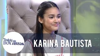 TWBA Karina shows off her skills in impromptu speaking [upl. by Acired]