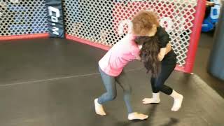 Little girls doing jiu jitsu at UFC Gym Sacramento [upl. by Edithe]