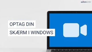 Optag din skærm i Windows 10 [upl. by Hanad]