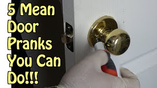 5 Funny Door Pranks You Can Pull Off At Home  HOW TO PRANK FAMILY AND FRIENDS  Nextraker [upl. by Hoem]