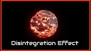 Disintegration EffectMaterial Function  UE4 Tutorial [upl. by Fawnia]