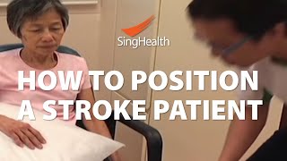 How To Position A Stroke Patient [upl. by Acebber]