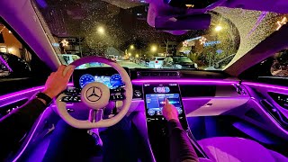 2021 MercedesBenz S Class NIGHT DRIVE by AutoTopNL [upl. by Tedi]