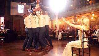 Kort Wedding  Greatest Surprise Groomsmen Dance [upl. by Purse]