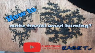 How to make fractal wood burning [upl. by Gerik]