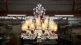 Crystal Chandeliers  How Its Made [upl. by Lucita167]