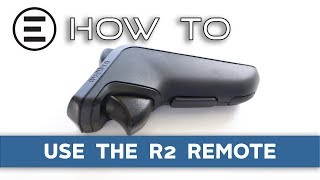 How To Use The Evolve R2 Remote  Evolve Skateboards [upl. by Artimid]