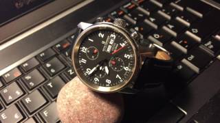 Revue Thommen Airspeed XLarge Chronogragh Automatic with Eta Valjoux 7750 [upl. by Svirad]