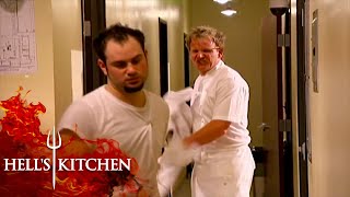 Josh Gets Kicked Out of Hells Kitchen [upl. by Nagad]