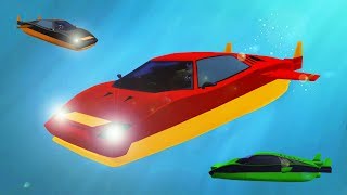 SUBMARINE  SUPERCAR  AWESOME GTA 5 DLC [upl. by Jehius673]