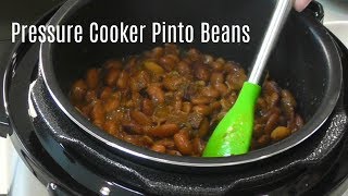 Pressure Cooker Pinto Beans  No Soak Quick Cook Beans  Cosori 2 Quart Electric Pressure Cooker [upl. by Aicxela]