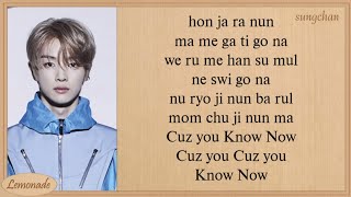 NCT U  Know Now Easy Lyrics [upl. by Edelman]