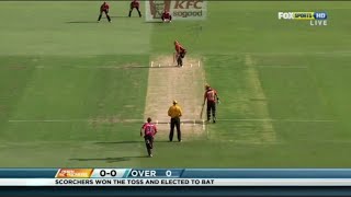 BBL 201112 Final  Perth Scorchers vs Sydney Sixers [upl. by Enait]