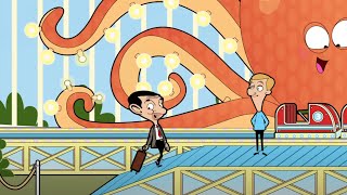 The OCTOPUS ROLLERCOASTER  Mr Bean Animated Season 2  Full Episodes  Mr Bean [upl. by Vedetta920]