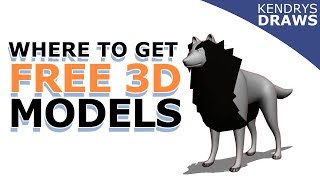 Clip Studio paint Where to get FREE 3D MODELS [upl. by Lebasy]