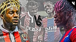 Allan SaintMaximin vs Wilfred Zaha  Too Much SAUCE [upl. by Ttergram]