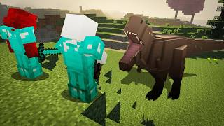 Surviving Dinosaurs in Minecraft [upl. by Renny991]