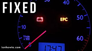 EPC Light Fix in VW Polo 9N 2003 12 AZQ [upl. by Ahtibbat251]