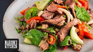 Ultimate Thai Beef Salad  Marions Kitchen [upl. by Larrej]