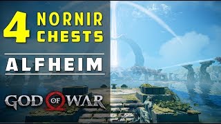 How to Open all the Nornir Chests in Alfheim  Location amp Solution  God of War PS4 [upl. by Halie]