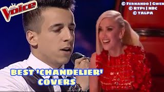 BEST OF CHANDELIER COVERS IN THE VOICE [upl. by Yenial]