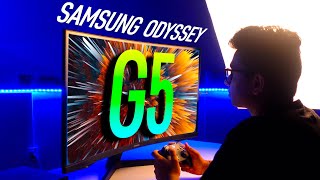 Samsung Odyssey G5 Unboxing and Review  Is it the best budget friendly monitor [upl. by Uolyram]