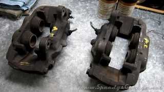 How To Rebuild Brake Calipers 3rd Gen 4Runner 13WL [upl. by Mount]